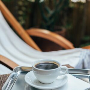 Americano Coffee on Table