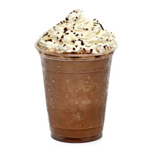 Frappuccino in takeaway cup