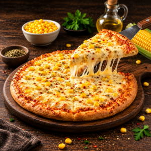 Corn Cheese Pizza