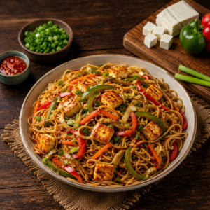 Paneer Fried Noodles (Half)