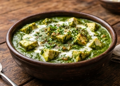 Palak Paneer (Half)