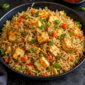 Paneer Fried Rice (Half)