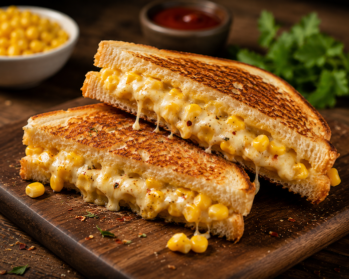 Cheese Corn Sandwich