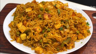 Paneer Cheese Maggi
