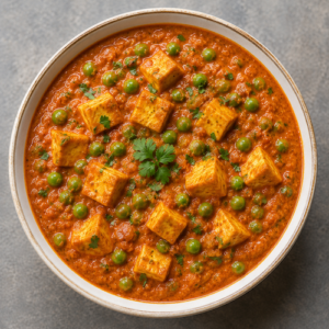 Matar Paneer (Half)
