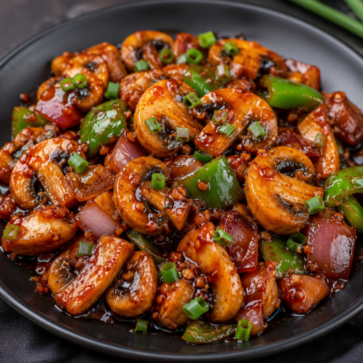 Mushroom Chilli (Full)