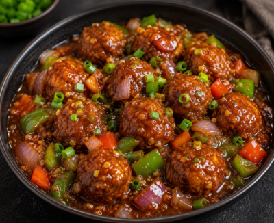 Veg Manchurian (Full)